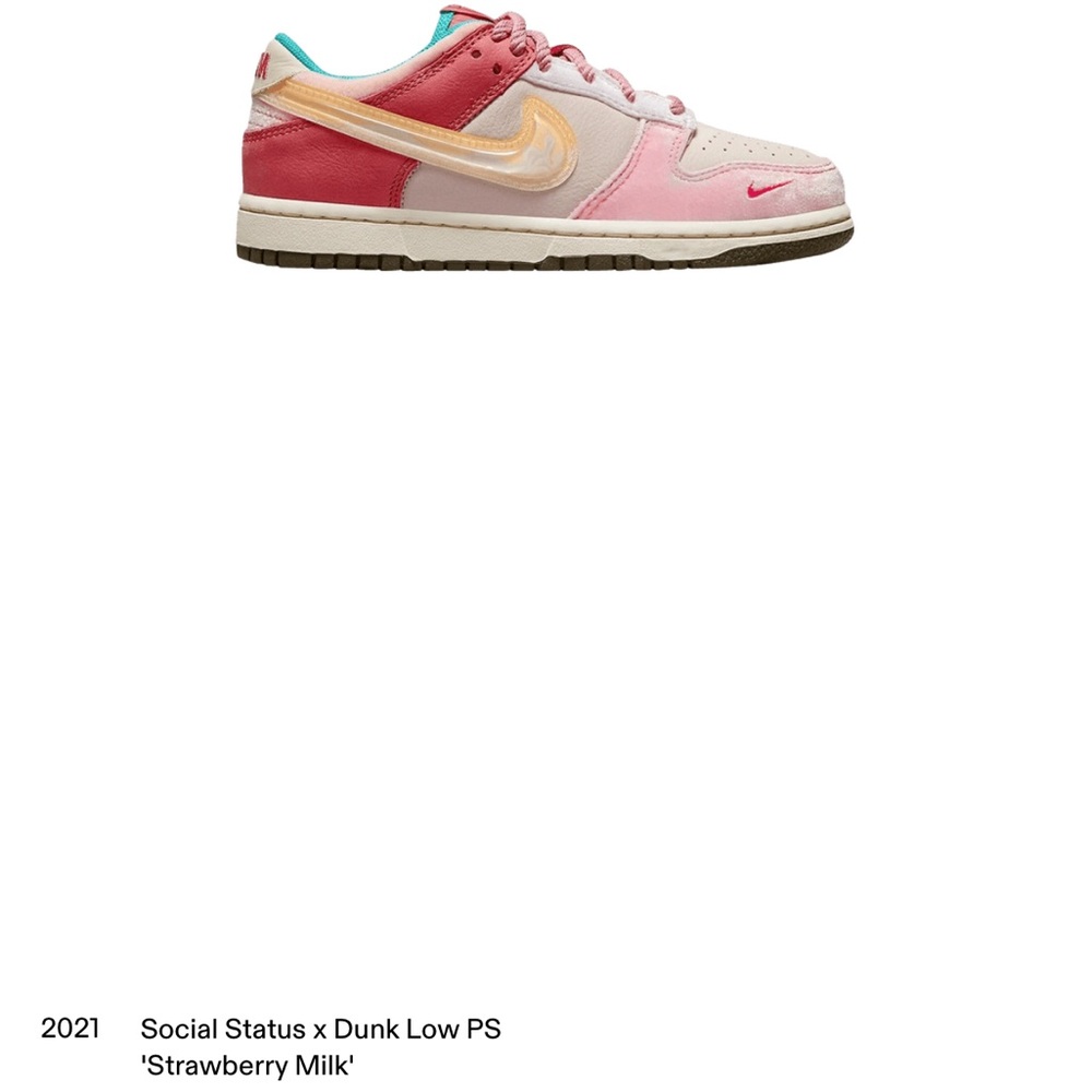 GIRLS STRAWBERRY MILK DUNKS